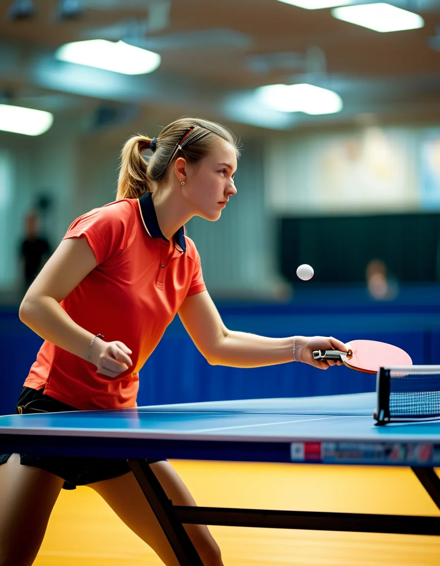 Table Tennis Technique: The Four Strokes and the Footwork That Powers Them